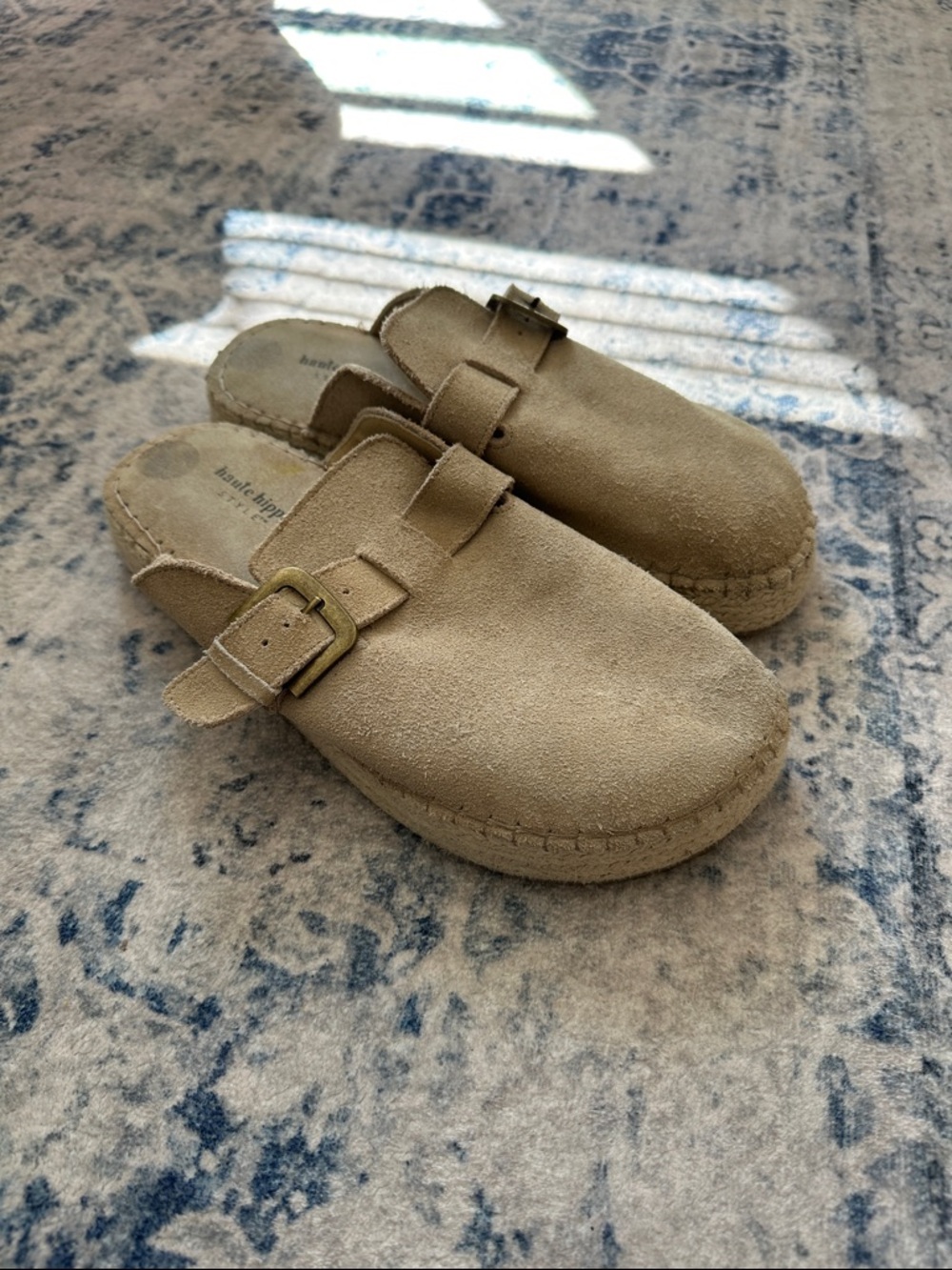 Haute Hippie Aria Slip On Mule Clogs